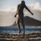 man standing near seashore